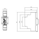 Integratech LED Power supply 24VDC 15W DIN-rail