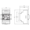 Integratech LED voeding 24VDC 60W DIN-rail