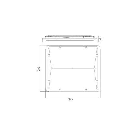 Integratech Flap Evolve projector 100/120/150/200W black