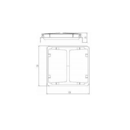 Integratech Flap voor Evolve projector 12W