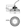 Integratech Klokarmatuur PHB 75W IP65 dimbaar 1-10V Deckenlampe