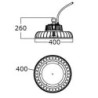Integratech PHB extreme 200W IP65 1-10V -30/+72°C Deckenlampe