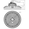 Integratech PHBP perform 200W IP65 1-10V 120gr Deckenlampe