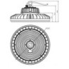 Integratech PHBP perform 240W IP65 1-10V 120gr Deckenlampe