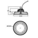 Integratech Highbay PHB 150W IP65 dimmable 1-10V