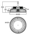 Integratech Highbay PHB 240W IP65 dimmable 1-10V