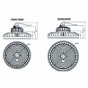 Integratech PHBP perform 100W IP65 1-10V 120gr Deckenlampe