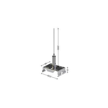 Integratech Dreamline pending suspension with steel wire 2m