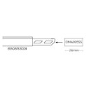 Integratech Dreamline steel endbox for support profile