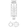Integratech PIR opbouw IP20 narrow beam Integraconnect Deckenlampe