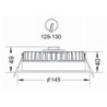Integratech Compact 15W Deckenlampe