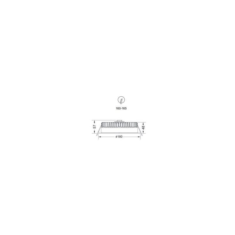 Integratech Compact 25W Deckenlampe