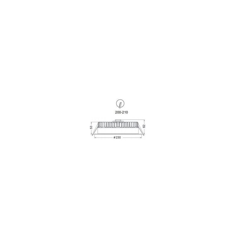 Integratech Compact 35W Deckenlampe