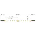 Integratech LED strip 60LED/m 5050 24V IP67 RGB+W 5m