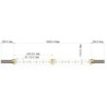 Integratech LED strip 60LED/m 5050 24V IP20 RGB+W+WW 5m