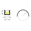 Integratech LED profile bendable SLB10 Complete kit