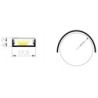 Integratech Plooibaar LED profiel SLB18 Complete kit