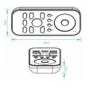 Integratech Remote control RF bi-color 24VDC 4x5A 4 zones