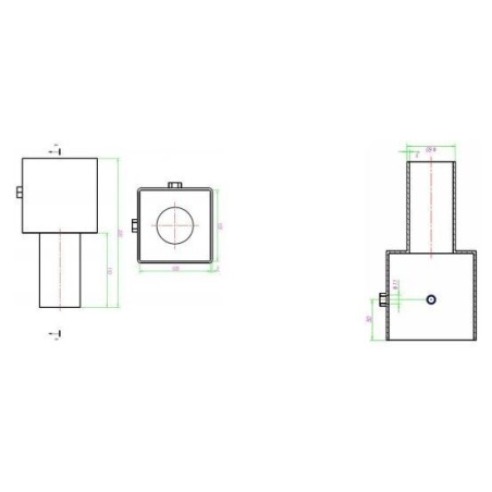 Integratech Streetlight adapter S105/R60mm