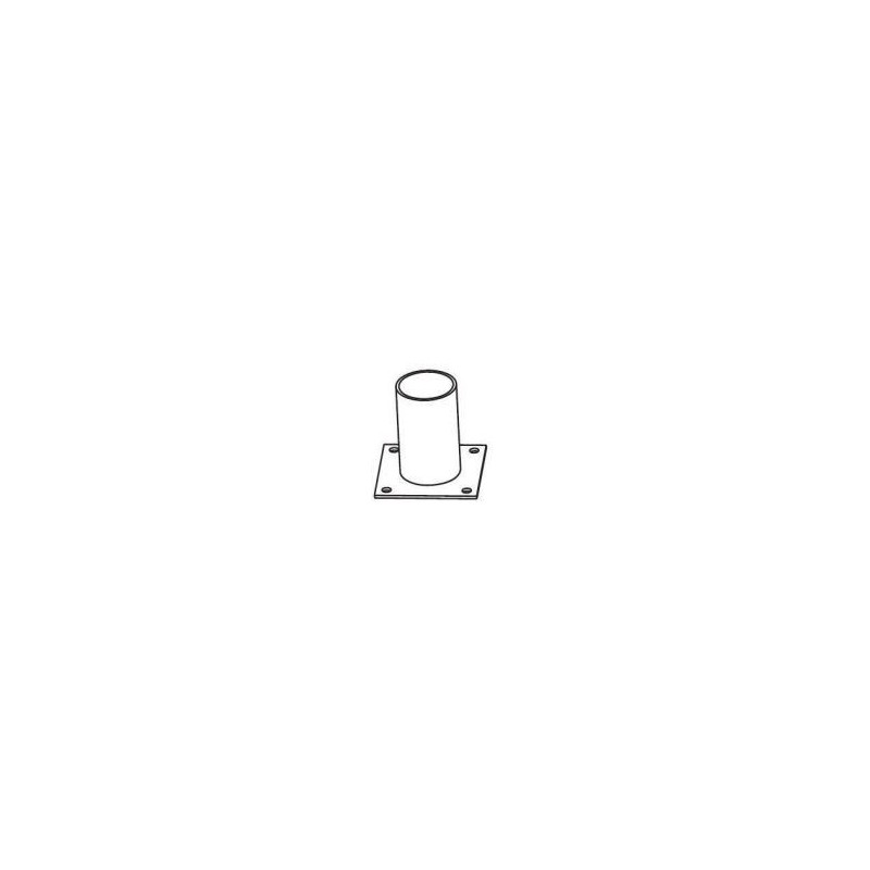 Integratech Streetlight wall bracket T 60mm dark grey