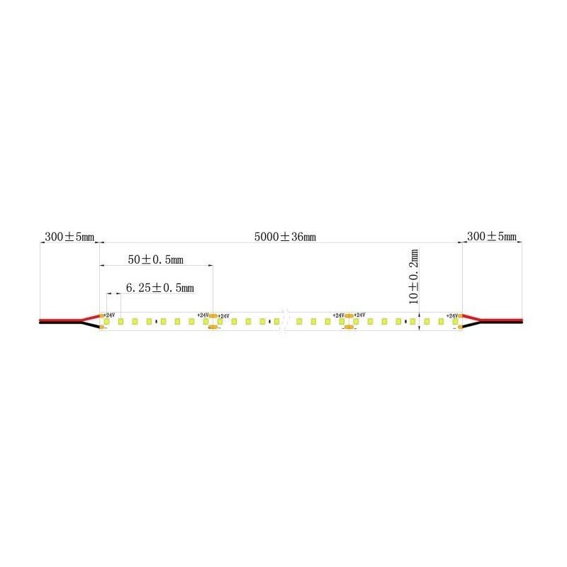 Integratech LED strip monochrome 160pow