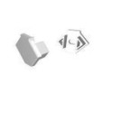 Integratech Endcap for profile ICORN without cable entry