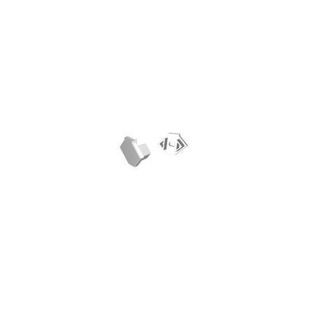 Integratech Endcap for profile ICORN without cable entry
