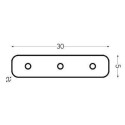 Integratech Straight coupler for profile SLF1512