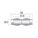 Integratech Coupler for universal 3ph rail 7p
