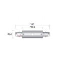 Integratech Power connector middle univ 3ph rail 7p
