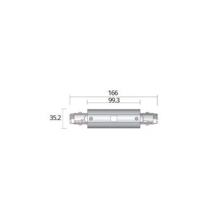 Integratech Power connector middle univ 3ph rail 7p