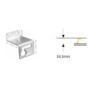 Integratech Surface mounting set with 4 brackets
