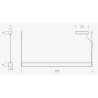 Nemo Tru horizontal down+down Hanglamp