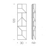 Nemo Wall Shadow long Wandlamp