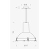 Nemo Projecteur 365 IP 54 Hanglamp