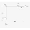 Nemo UNTITLED Linear Tafellamp / Wandlamp