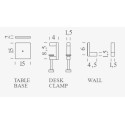 Nemo UNTITLED Linear Table lamp / wall lamp