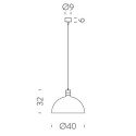 Nemo AM4C Suspension lamp