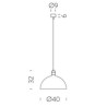 Nemo AM4C Hanglamp