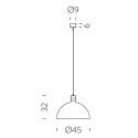 Nemo AM4Z Suspension lamp
