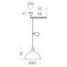 Nemo AS41C Hanglamp