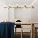 Nemo Crown plana linea Suspension lamp
