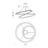 Nemo Kepler down Hanglamp