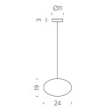 Nemo Maga Suspension lamp