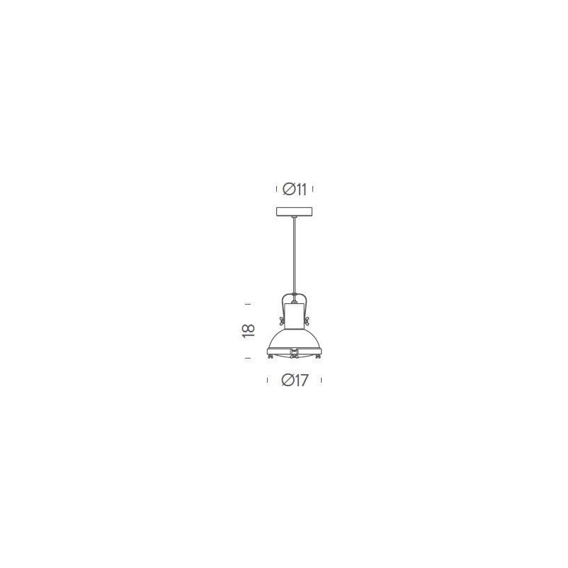 Nemo Projecteur 165 Hanglamp