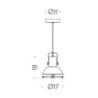 Nemo Projecteur 165 Hanglamp