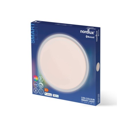 Nordlux Liva Smart 36 [IP54] RGB ceiling lamp
