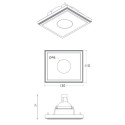 BRICK IN THE WALL Enola 30 IP54 Bathroom LED 600 lm 230VAC