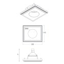 BRICK IN THE WALL Enola 50 IP54 Outdoor LED WARMDIM