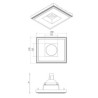 BRICK IN THE WALL Indox 30 IP54 Bathroom LED 600 lm remote driver